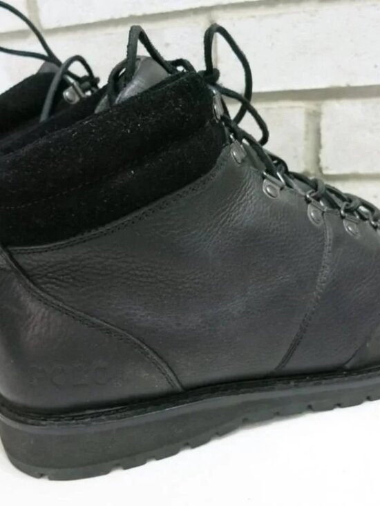 Polo Ralph Lauren Leather Hiking Boots Men\'s Footwear Shoes Botas De Hombre 13 D main image 5